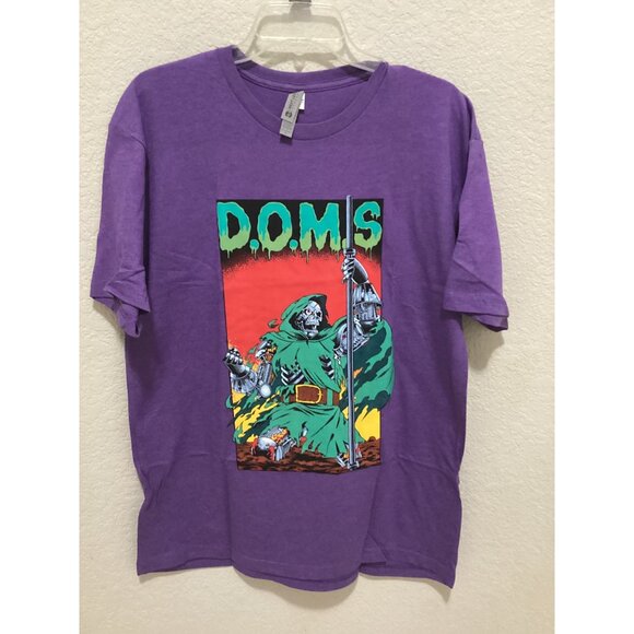 Next Level D.O.M.S Purple Graphic Tee Short Sleeve Size L - Picture 2 of 4